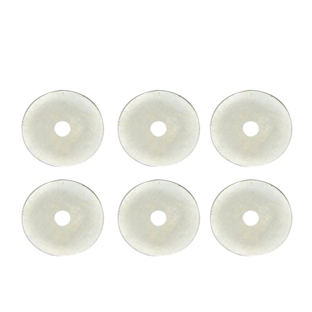 6pcs 28mm Rotary Cutter Replacement Blades Circular Cutting Blades for Sewing Fabric Leather Paper Crafts, Size: 15x10x1CM